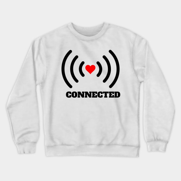 couples connected Crewneck Sweatshirt by Imaginate